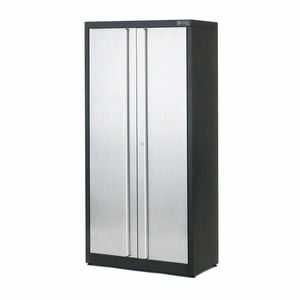 Ultimate Storage Matte Black Tall Storage Cabinet