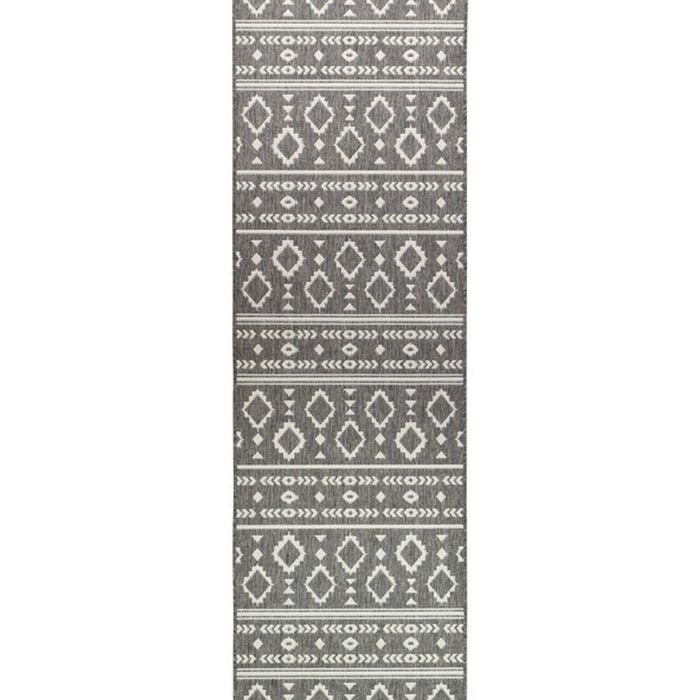 Long Island 3333 W71e 80x400 Brown Cream Runner