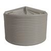 Clark Tanks 31800L Round Poly Water Tank - Gull Grey