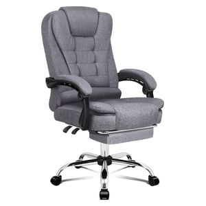 ALFORDSON Office Chair Grey Fabric