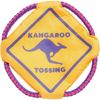 Bark-Toys-Au Kangaroo Tossing Dog Toy Fast Flying Crinkle Disc With Rope