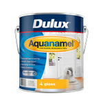 Dulux 4L Gloss Vivid White Aquanamel Enamel Paint