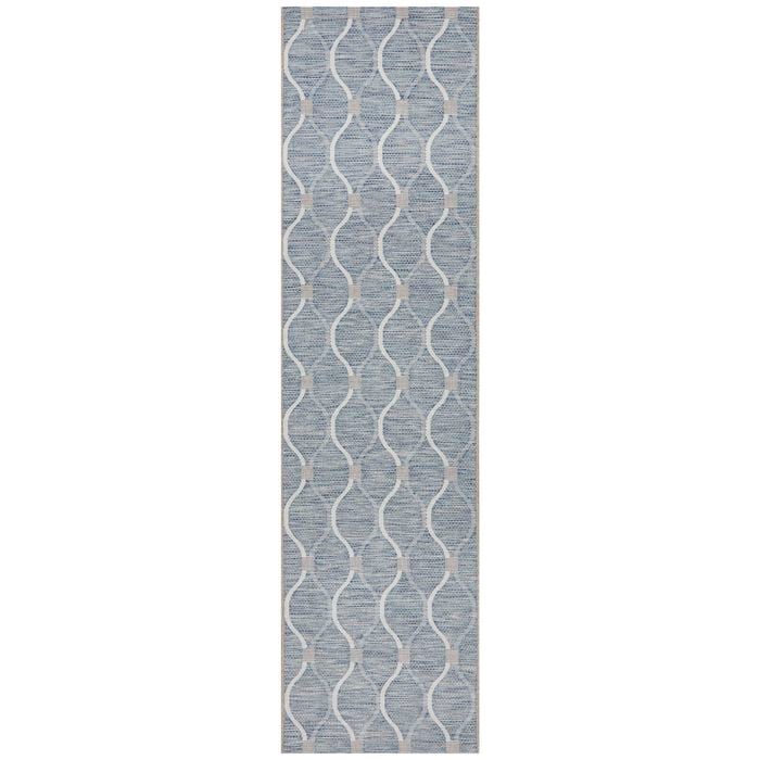Deck 5501 Blue 400X80Cm Rug