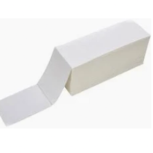 NLP 100x150 DT Eco Permanent 1000 per Stack, Perforated Fanfold - 6000 per carton
