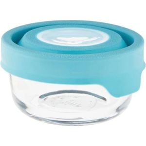 Anchor Hocking Trueseal Storage Container Round 1 Cup Blue