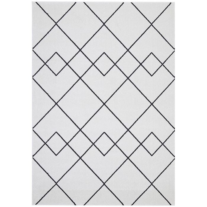 The Rug Connection Harley Diego Off White 330x240cm - Extra Large Pet Friendly Indoor Floor Rug