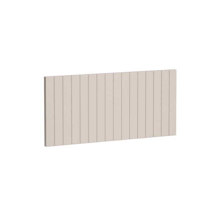 Kaboodle 900mm Cannellini V-Groove Slimline Door
