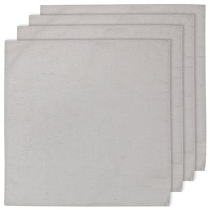 4pc Ladelle Seno Polyester/Linen Napkin/Serviette Flax Tableware 45x45cm