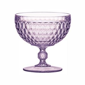 Tate Round 450ml/12cm Acrylic Dessert Bowl Serving Dish - Lilac