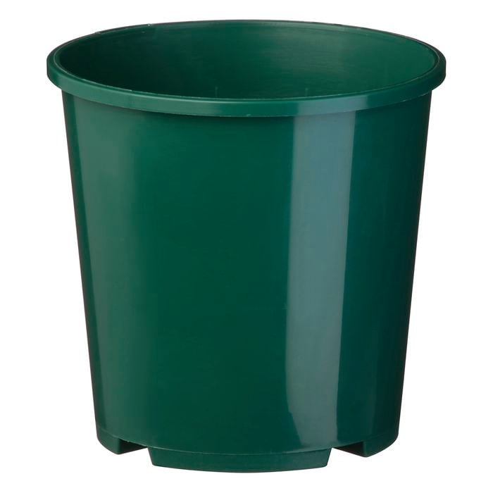IP Plastics 2L (15cm) Round Pot Green