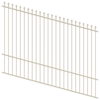 ProtectorAl 1201-2400W x 1800H Surfmist Spear Top Pool Fence Panel Raked Up to 15º