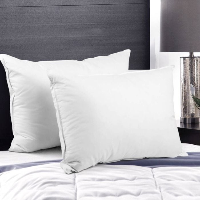 Giselle Goose Feather Pillow x2