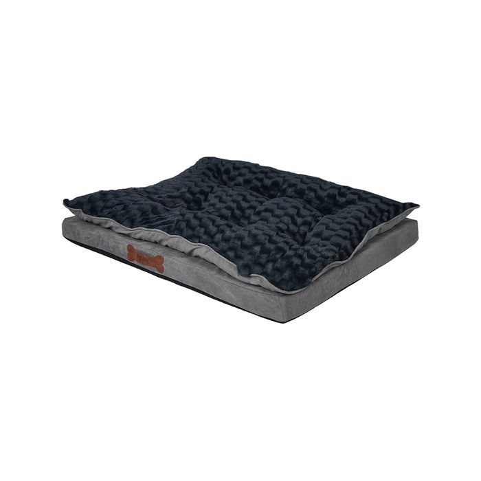Pawz Pillowtop Memory Foam Pet Calming Bed XL Grey