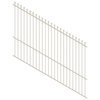 ProtectorAl 1201-2400W x 1800H Surfmist Spear Top Pool Fence Panel Raked 16-30º