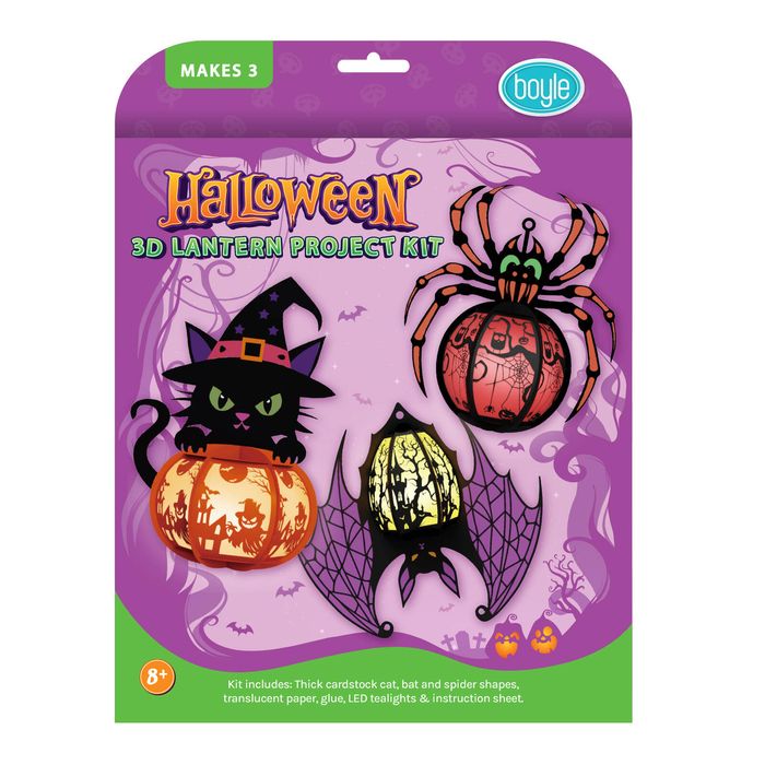 Boyle Halloween 3D Lantern Project Kit