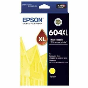 Epson Epson 604XL Yellow High Yield Ink Cartridge Toner C13T10H492