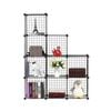 SOGA Black 9-Cube Storage Shelf
