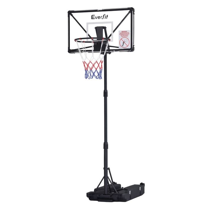 Everfit Portable Basketball Hoop System Adjustable Full Foldable Stand 2.07m