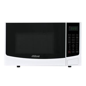 Mistral 23L White Digital Microwave