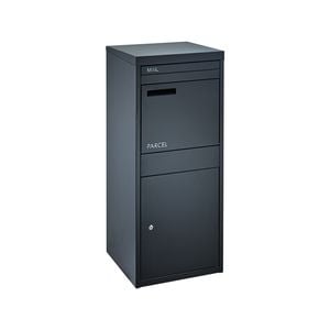 Sandleford Black Free Standing Parcel Box