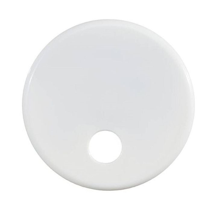 Round Matte White Toilet Seat Hinges 
