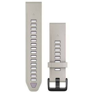 Garmin Quickfit 20 Silicone Band - Fog Grey/lavender