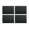 4PK Maxwell & Williams 43x30 cm Table Accents Cowhide Placemat - Charcoal