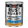 White Knight 1L Golden Yellow Gloss Rust Guard Epoxy Enamel Paint