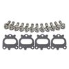 Permaseal Exhaust Manifold Titanium Stud & Gasket Kit For Mitsubishi Triton ML 4M41 3.2L 2006-2009