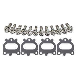 Permaseal Exhaust Manifold Titanium Stud & Gasket Kit For Mitsubishi Triton ML 4M41 3.2L 2006-2009