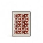 Aura Furniture 700mm*1000mm White  Nusu Framed Wall Art