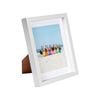 Nicola Spring 8" x 10" White 3D Box Photo Frame - 5" x 7" Mount