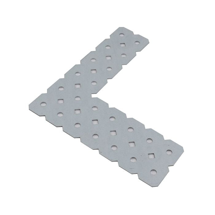 Carinya 150 x 140 x 50 x 1mm Galvanised L-Shape Make-A-Bracket