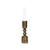 Ssh Collection Ripple 16. 5cm Single Candle Stand - Brass