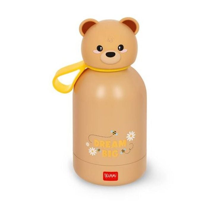 Legami BFF Kids Bottle Teddy Theme Vacuum Flask 12Hr Hot 24Hr Cold 310ml