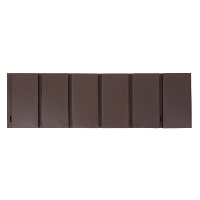 Syneco 40 x 178 x 600mm Dark Brown Garden Edging - 4 Pack