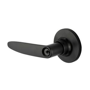 Sylvan Black Dalton Entrance Lever Set