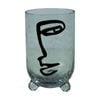 Maine & Crawford Del Sol 42cm Hand Blown Glass Picasso Vase Home Decor Clear
