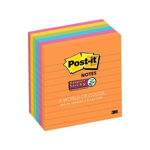 POST-IT 675-6SSUC RDJ Lined Pack of 5
