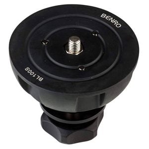 Benro Half Ball Adapter Mount For HH100AV 100mm Video Heads Black