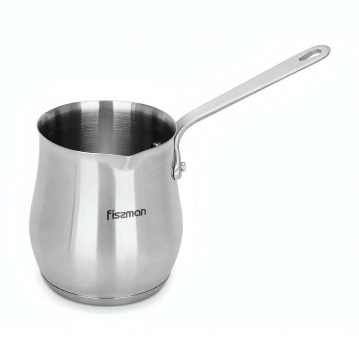 Fissman Durable Coffee Pot Stainless Steel Greek Maker 530ml