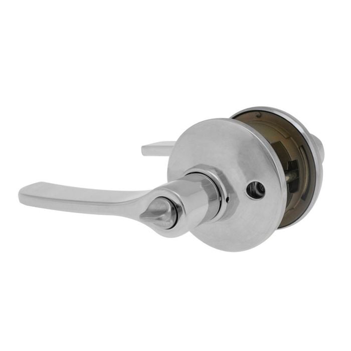 Lockwood Chrome Plate Symmetry Vicinity Privacy Leverset