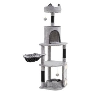 Costway Large Cat Tree Tower W/condo Sisal Scratching Posts Kitty House