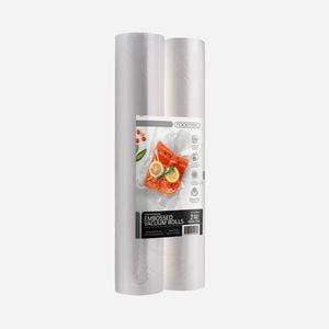 Foodtek Embossed Vacuum Rolls 30x500cm - 2pk