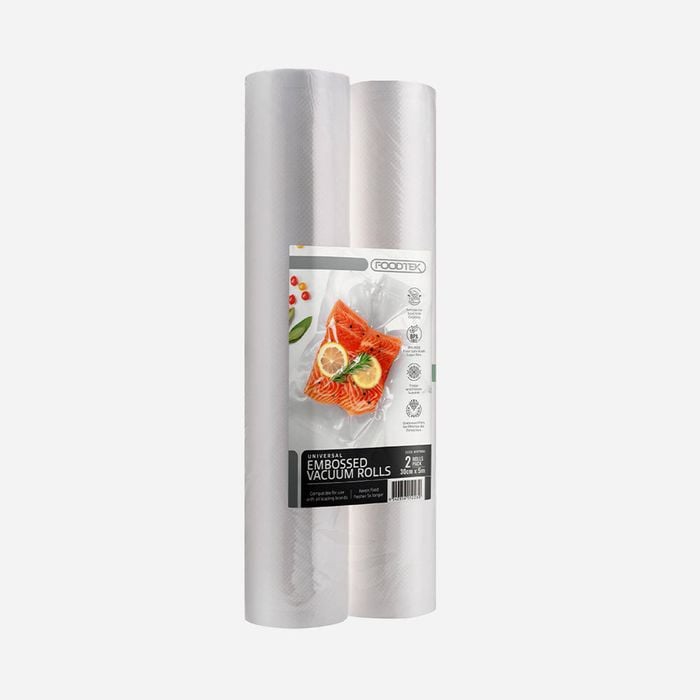 Foodtek Embossed Vacuum Rolls 30x500cm - 2pk