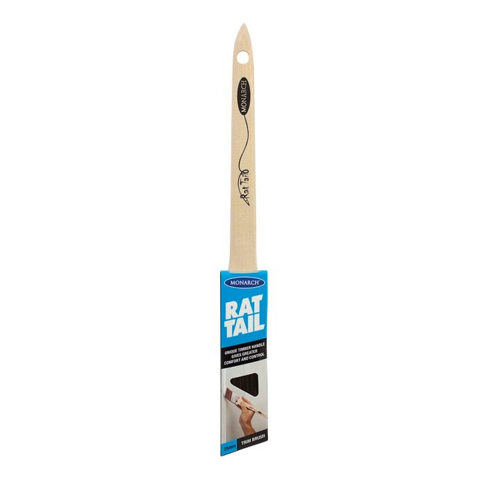 Monarch 25mm Rat Tail Trim Paint Brush - 25mm