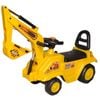 Lenoxx Children's Excavator Ride On With Dual Operation Levers - Yellow