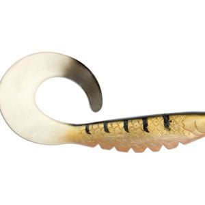 6 Inch Storm RIP Curly Tail Soft Plastic Fishing Lure - Perch