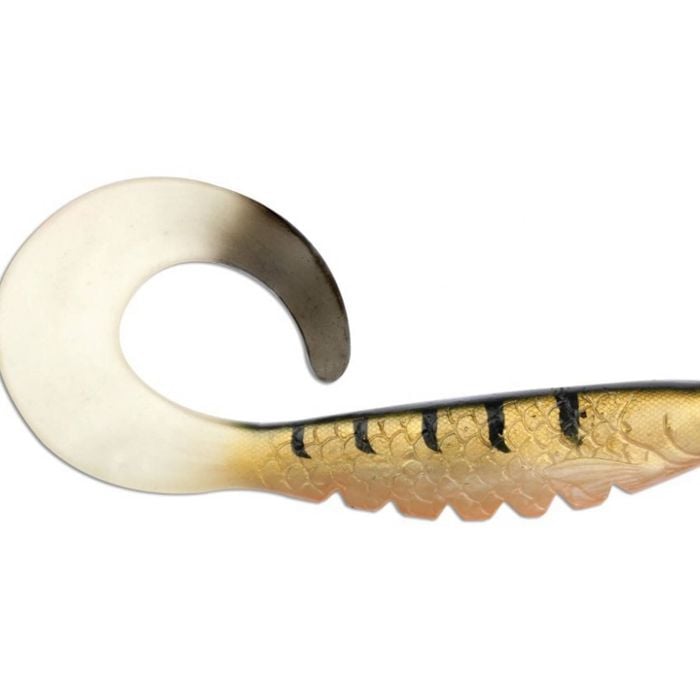 6 Inch Storm RIP Curly Tail Soft Plastic Fishing Lure - Perch