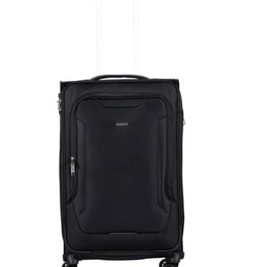 Delphin Caspian 2 Softside Medium Spinner Suitcase - 73cm - Black